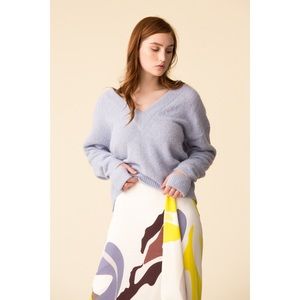 Tibi Airy Alpaca Sweater